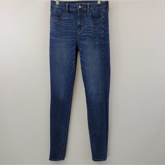 American Eagle Outfitters Denim - American eagle super high rise skinny stretch